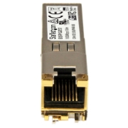 Picture of StarTech.com Juniper EX-SFP-1GE-T Compatible SFP Transceiver Module - 10/100/1000BASE-T~Juniper EX-SFP-1GE-T Compatible SFP Module - 1000BASE-T - SFP to RJ45 Cat6/Cat5e - 1GE Gigabit Ethernet SFP - RJ-45 100m