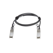 Picture of StarTech.com MSA Uncoded Compatible 1m 10G SFP+ to SFP+ Direct Attach Breakout Cable Twinax - 10 GbE SFP+ Copper DAC 10 Gbps Low Power Passive Transceiver Module DAC