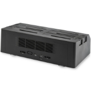 Picture of StarTech.com 4-Bay USB 3.1 to SATA Hard Drive Docking Station, 10Gbps USB Hard Drive Dock, External 2.5/3.5" SSD/HDD, SATA I/II/III, Docking Station, Hot-Swap Hard Drive Bay, Top-Loading