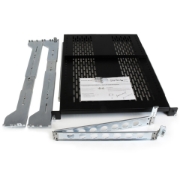 Picture of StarTech.com 2U Vented Sliding Server Rack Shelf w/ Cable Management Arm - 27.7 to 31.6in Adjustable Mounting Depth - 50lb - 19” Server Tray Shelf for Equipment Rack - 24in Deep
