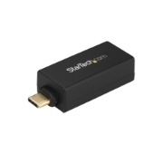 Picture of StarTech.com USB C to Gigabit Ethernet Adapter - 1Gbps NIC USB 3.0/USB 3.1 Type C Network Adapter - 1GbE USB-C to RJ45/LAN Port Thunderbolt 3 Compatible Windows MacBook Pro Chromebook