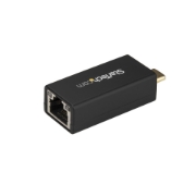 Picture of StarTech.com USB C to Gigabit Ethernet Adapter - 1Gbps NIC USB 3.0/USB 3.1 Type C Network Adapter - 1GbE USB-C to RJ45/LAN Port Thunderbolt 3 Compatible Windows MacBook Pro Chromebook
