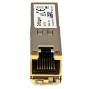 Picture of StarTech.com HP J8177C Compatible SFP Transceiver Module - 1000BASE-T~HPE J8177C Compatible SFP Module - 1000BASE-T - SFP to RJ45 Cat6/Cat5e - 1GE Gigabit Ethernet SFP - RJ-45 100m - HPE 1810, 1820, 2530