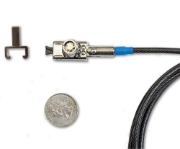 Picture of DELL 1DJXC cable lock Black, Silver 1.82 m