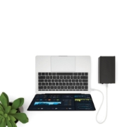 Picture of StarTech.com Thunderbolt 3 Cable - 40Gbps - 0.5m - White - Thunderbolt, USB, and DisplayPort Compatible