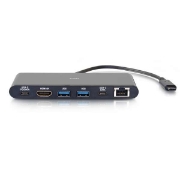 Picture of C2G USB-C Docking Station with 4K HDMI, Ethernet, USB and Power Delivery