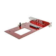 Picture of StarTech.com U.2 to PCIe Adapter for 2.5" U.2 NVMe SSD - SFF-8639 - x4 PCI Express 4.0
