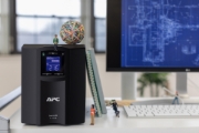 Picture of APC Smart-UPS C, Line Interactive, 1000VA, Tower, 230V, 8x IEC C13 outlets, SmartConnect port, USB and Serial communication, AVR, Graphic LCD