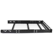 Picture of StarTech.com 1U Fixed 19" Adjustable Depth Universal Server Rack Rails
