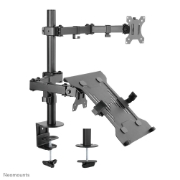Picture of Neomounts FPMA-D550NOTEBOOK Monitor arm with laptop holder 10-32"