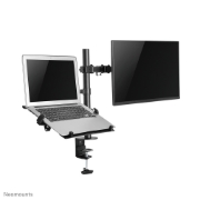 Picture of Neomounts FPMA-D550NOTEBOOK Monitor arm with laptop holder 10-32"