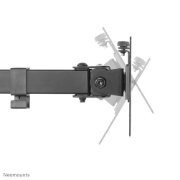 Picture of Neomounts FPMA-D550NOTEBOOK Monitor arm with laptop holder 10-32"