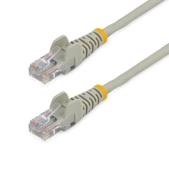 Picture of StarTech.com Cat5e Ethernet Patch Cable with Snagless RJ45 Connectors - 7 m, Gray