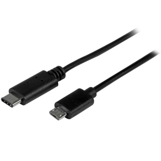 Picture of StarTech.com USB-C to Micro-B Cable - M/M - 0.5 m - USB 2.0