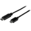 Picture of StarTech.com USB-C to Micro-B Cable - M/M - 0.5 m - USB 2.0