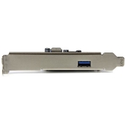 Picture of StarTech.com 2-Port USB 3.1 (10Gbps) Card - USB-A, 1x External, 1x Internal - PCIe