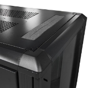 Picture of StarTech.com 4-Post 25U Server Rack Cabinet, Lockable 19" Data Rack Cabinet for Computer / AV / IT Equipment, Office / Home Network Rack with Casters & Adjustable Mounting Rails