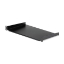 Picture of StarTech.com 1U Fixed Server Rack Mount Shelf - 10in Deep Steel Universal Cantilever Tray for 19" AV/ Network Equipment Rack - Heavy Duty Steel - Weight Capacity 44lbs/20kg, Black