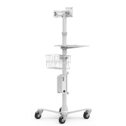 Picture of Compulocks Rolling Stand Basket White