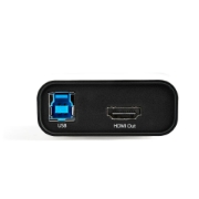 Picture of StarTech.com HDMI to USB C Video Capture Device 1080p 60fps - UVC - External USB 3.0 Type-C Capture/Live Streaming - HDMI Audio/Video Recorder Adapter - Works with USB-C/USB-A/Thunderbolt 3 - TAA