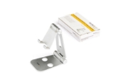Picture of StarTech.com Phone and Tablet Stand - Foldable Universal Mobile Device Holder for Smartphones & Tablets - Adjustable Multi-Angle Ergonomic Cell Phone Stand for Desk - Portable - Silver