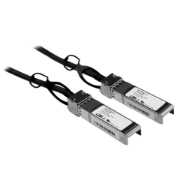 Picture of StarTech.com Cisco SFP-H10GB-CU3M Compatible 3m 10G SFP+ to SFP+ Direct Attach Cable Twinax - 10GbE SFP+ Copper DAC 10 Gbps Low Power Passive Mini GBIC/Transceiver Module DAC Firepower ASR920 ASR9000