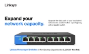 Picture of Linksys 8-Port Business Desktop Gigabit Switch (LGS108)
