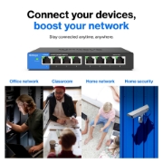 Picture of Linksys 8-Port Business Desktop Gigabit Switch (LGS108)