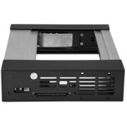 Picture of StarTech.com 5.25 to 3.5 Hard Drive Hot Swap Bay - For 3.5" SATA/SAS Drives - Trayless - Aluminum