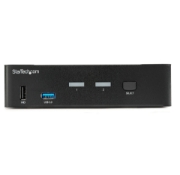 Picture of StarTech.com 2 Port DisplayPort KVM Switch - 4K 60Hz - Single Display - Dual Port UHD DP 1.2 USB KVM Switch with Integrated USB 3.0 Hub & Audio - Dell HP Apple Lenovo - TAA Compliant
