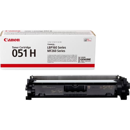 Picture of Canon 051H High Yield Toner Cartridge, Black
