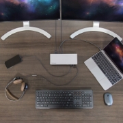 Picture of StarTech.com Thunderbolt 3 Dock - Dual Monitor 4K 60Hz TB3 Laptop Docking Station with DisplayPort - 85W Power Delivery Charging - 6-Port USB 3.0 Hub, SD 4.0, GbE, Audio - Windows & Mac