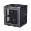 Picture of StarTech.com 4-Post 12U Wall Mount Network Cabinet with 1U Shelf, 19" Hinged Wall-Mounted Server Rack for Data / AV / Electronics / Computer Equipment, Flexible Vented Rack Enclosure