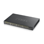 Picture of Zyxel GS1920-48HPV2 Managed Gigabit Ethernet (10/100/1000) Power over Ethernet (PoE) Black