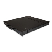 Picture of StarTech.com Rackmount KVM Console - Single Port VGA KVM with 17" LCD Monitor for Server Rack - Fully Featured Universal 1U LCD KVM Drawer w/Cables & Hardware - USB Support - 50,000 MTBF