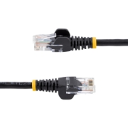 Picture of StarTech.com Cat5e Ethernet Patch Cable with Snagless RJ45 Connectors - 7 m, Black