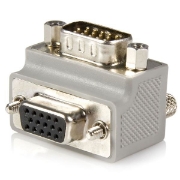 Picture of StarTech.com Right Angle VGA to VGA Cable Adapter Type 2 - M/F
