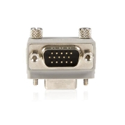 Picture of StarTech.com Right Angle VGA to VGA Cable Adapter Type 2 - M/F