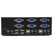 Picture of StarTech.com 2-port KVM switch with dual VGA - USB 2.0