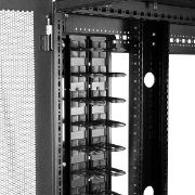 Picture of StarTech.com Vertical Cable Organizer with D-Ring Hooks - 0U - 6 ft.
