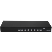 Picture of StarTech.com 8 Port 1U Rackmount USB KVM Switch Kit with OSD and Cables