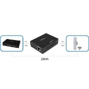 Picture of StarTech.com 1-Port Gigabit PoE+ Extender - 802.3at and 802.3af - 100 m (330 ft)