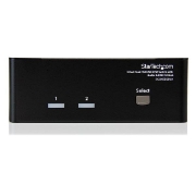 Picture of StarTech.com 2 Port Dual DVI USB KVM Switch with Audio & USB 2.0 Hub