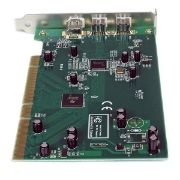Picture of StarTech.com 3 Port 2b 1a PCI 1394b FireWire Adapter Card with DV Editing Kit