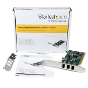 Picture of StarTech.com 4 port PCI 1394a FireWire Adapter Card - 3 External 1 Internal