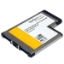Picture of StarTech.com 2 Port Flush Mount ExpressCard 54mm SuperSpeed USB 3.0 Card Adapter with UASP Support