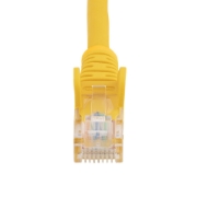 Picture of StarTech.com Cat5e Ethernet Patch Cable with Snagless RJ45 Connectors - 0.5 m, Yellow