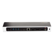 Picture of StarTech.com 4K USB-C Dock, Triple UHD 4K Monitor Docking Station, Mac & Windows, USB C to HDMI & DisplayPort, 100W Power Delivery, 5x USB 5Gbps Hub - TAA