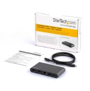 Picture of StarTech.com USB C Multiport Adapter, Dual 4K Monitor, USB-C to Dual HDMI Adapter, 2x USB-A Ports, 100W PD 3.0, Gigabit LAN Port - Replaced by 120B-USBC-MULTIPORT