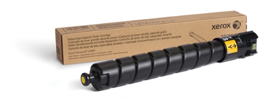 Picture of Xerox Genuine ® VersaLink® C9000 Color Printer Yellow High capacity Toner Cartridge (26500 Pages) - 106R04080